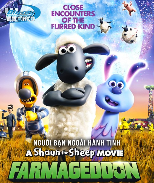 B4403. Shaun the Sheep Movie Farmageddon 2019 - Người Bạn Ngoài Hành Tinh 2D25G (DTS-HD MA 5.1) 